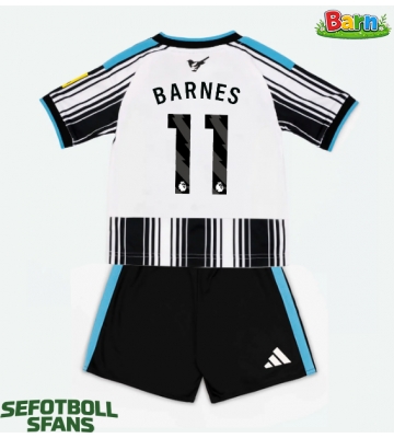 Newcastle United Harvey Barnes #11 Hemmaställ Barn 2026-27 Kortärmad (+ Korta byxor)